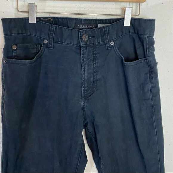 Aeropostale 32/30 black skinny jeans - Picture 2 of 6